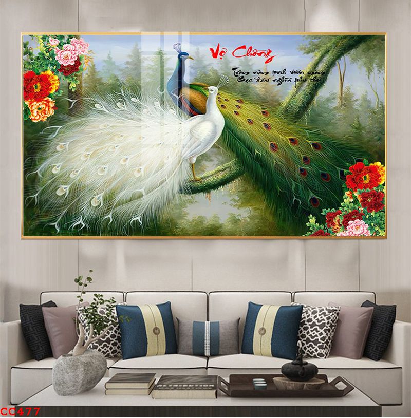 mau-tranh-trang-guong-chim-cong-477