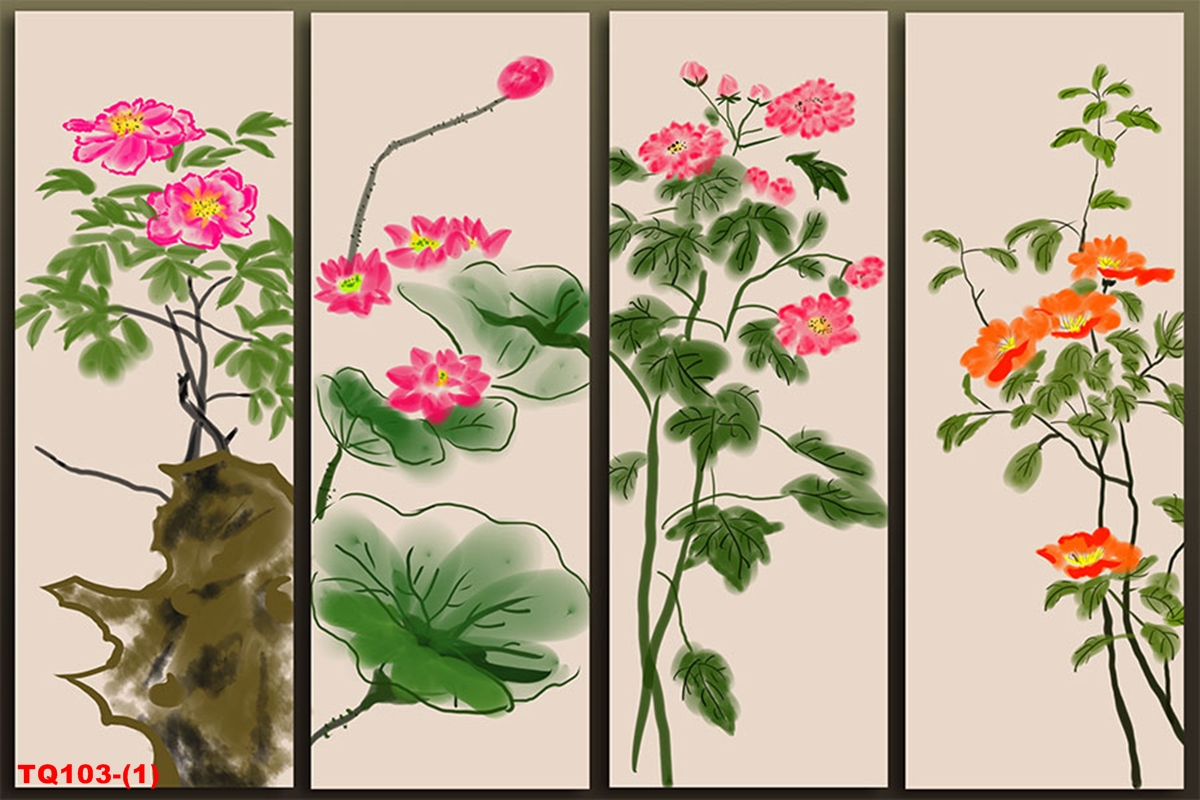 mau-tranh-canvas-tu-quy-bon-mua-103