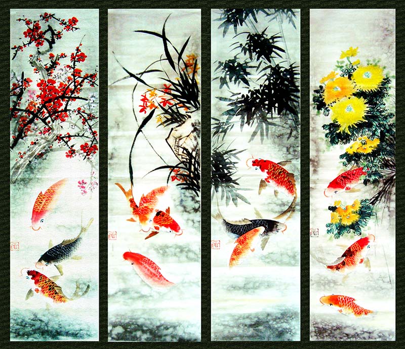 mau-tranh-canvas-tu-quy-bon-mua-41