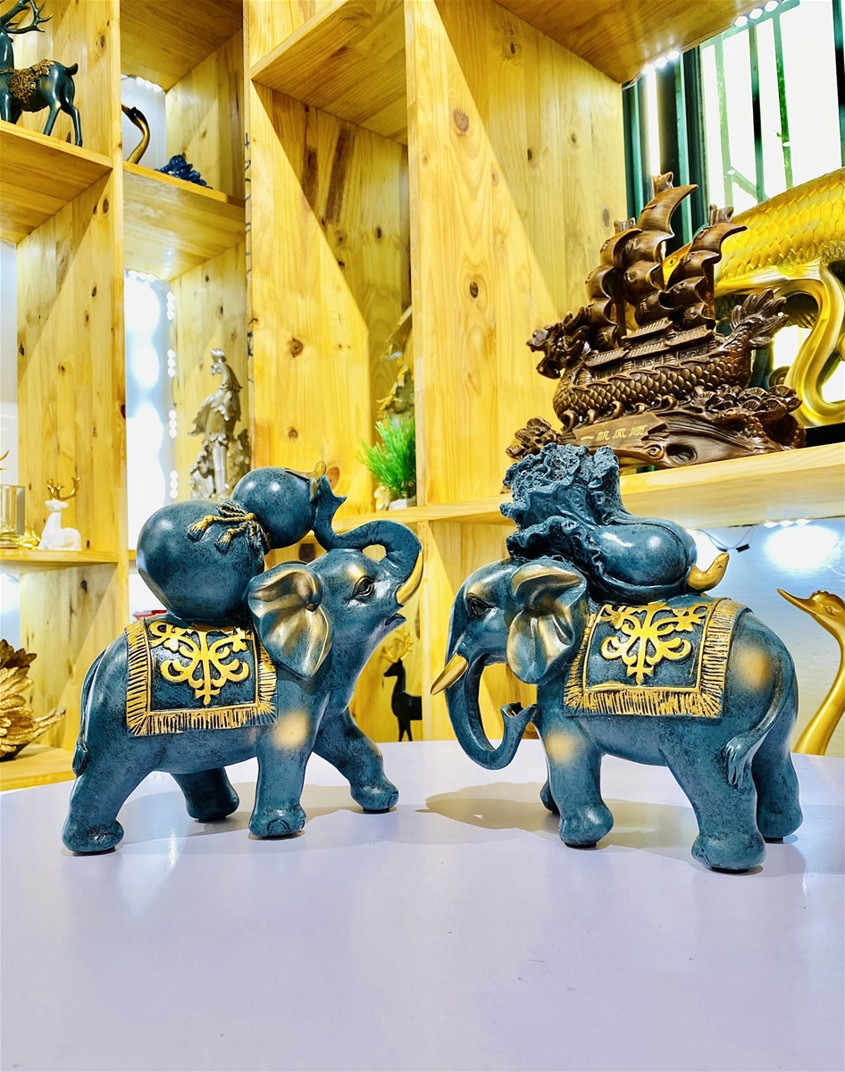 cap-tuong-voi-xanh-cho-tai-loc-phu-quy-trang-tri-phong-thuy